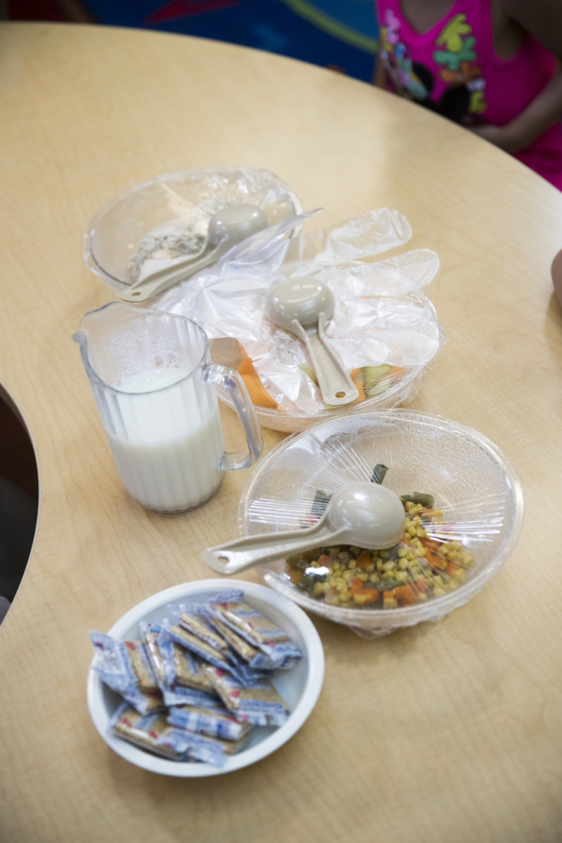 bowls of food for serving